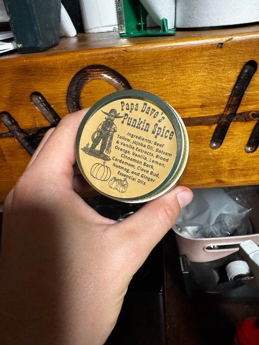 Fall Cowboy Lotion Blend, 'Punkin' Spice' + Feed the Need!