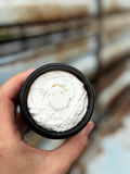 Stray Gather - Sandalwood, Cedarwood, Vanilla Whipped Cowboy Lotion Beef Tallow Based Skincare Blend