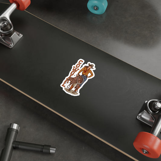 Cowgirl Stickers