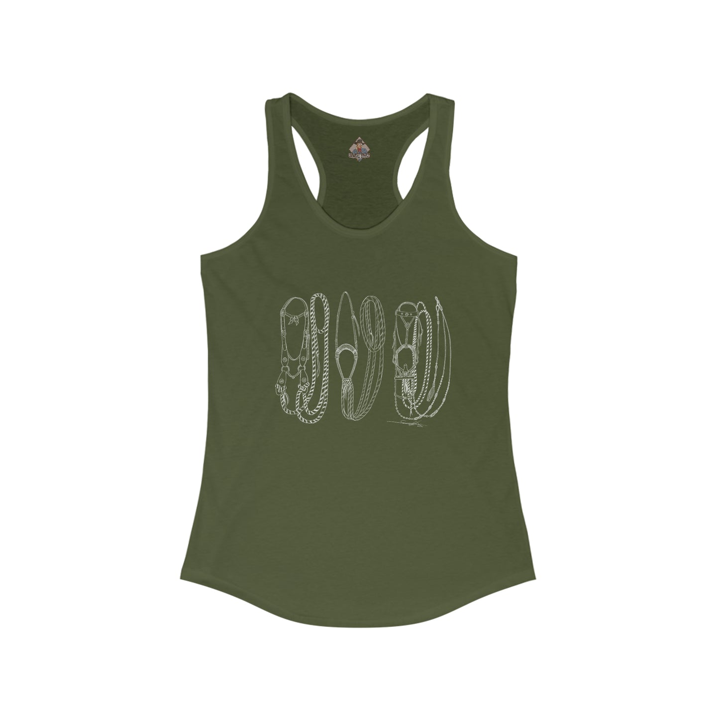 JTF Bridle Women's Racerback Tank