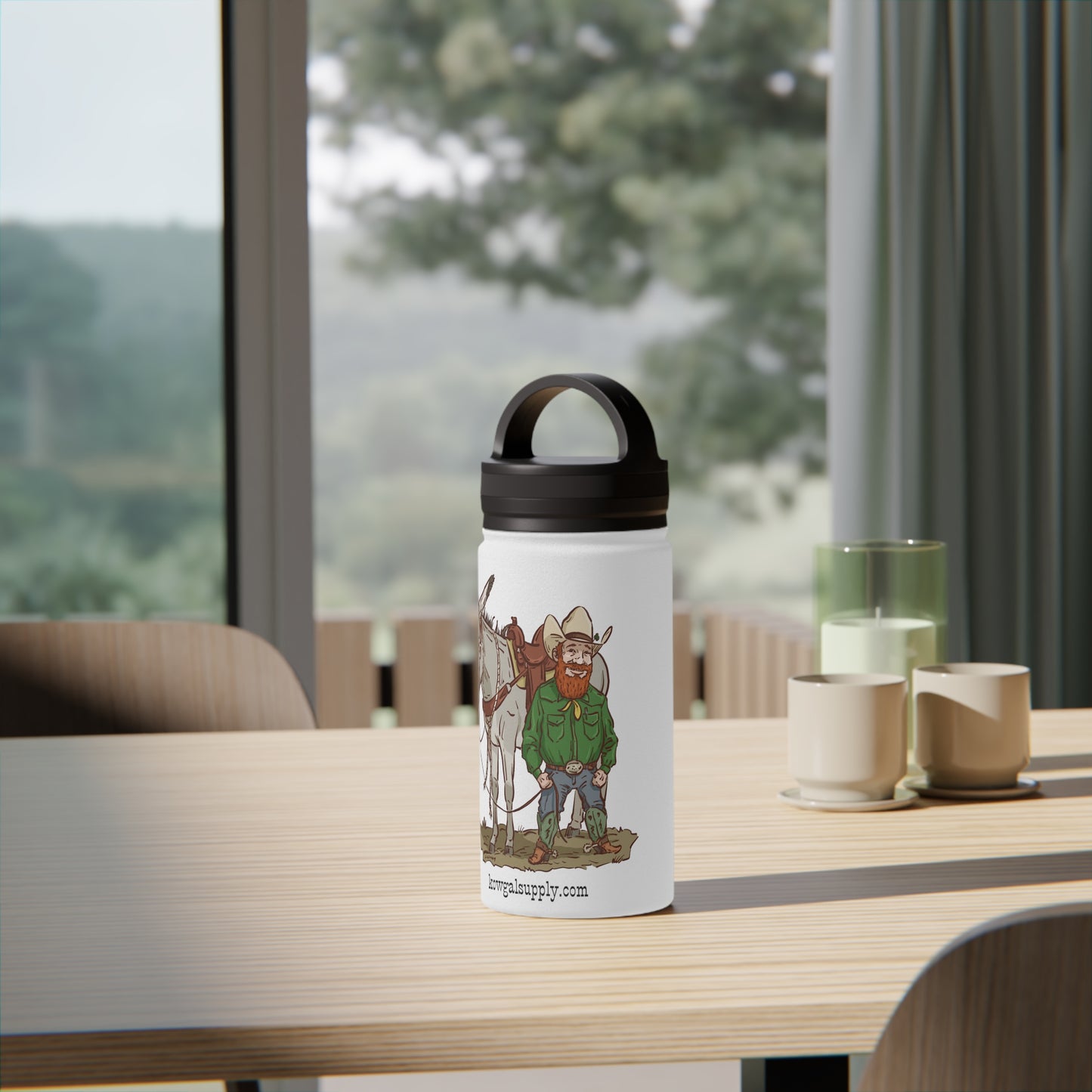 Punch O'Malley Stainless Steel Water Bottle