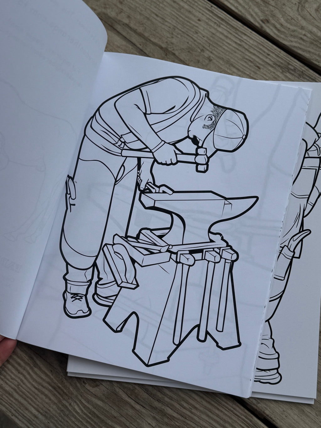 Farrier Coloring Book