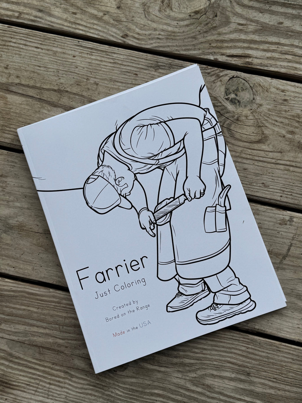 Farrier Coloring Book