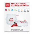 64oz Mylar Bags  — 50 Count   7.5 mil per side (≈15 mil total)