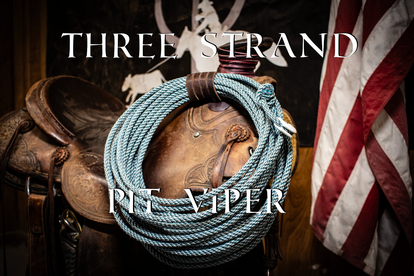 Poly Ranch Rope: The Pit Viper ~ 3 Strand